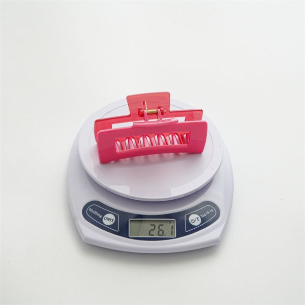 Double sided pp shark hair clip large thin women girls head clip accessories OEM logo