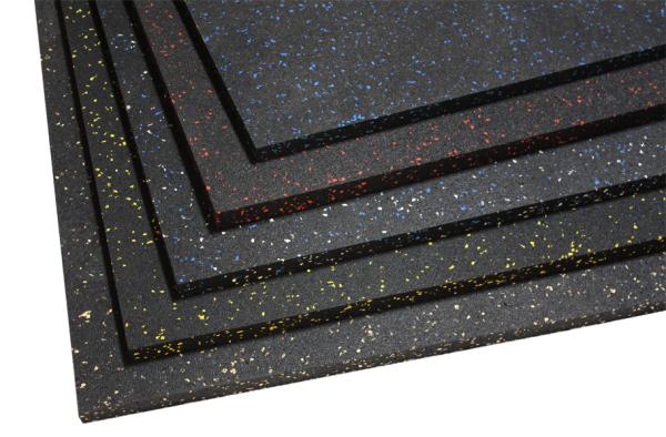 ITF Outdoor Rubber Gym Mats Recycled SBR Granules Mould Proof