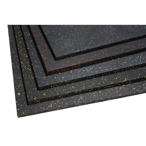 Anti Noise Rubber Gym Mats Square Shape Anti Vibration