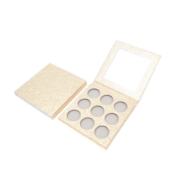 Самостоятельно поднимающиеся коробки 12 цветовых круглых пустых палитров оттенков для профессионального макияжа