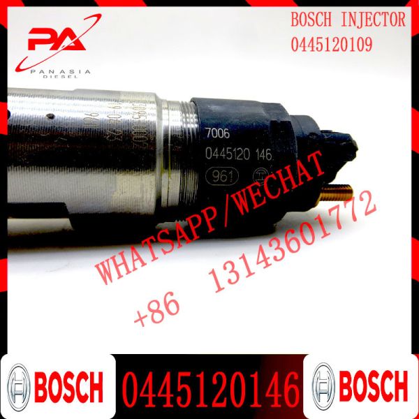 Новый дизельный топливный инжектор Common Rail в сборе 0445120146 65,10401-7006 65104017006 для двигателя DOOSAN DV11 EURO4