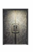 puerta incombustible del hogar de Front Entry Doors Design For del metal