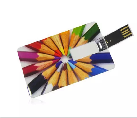 Plastic Customized Promotional Gifts 4GB Business Credit Card USB Flash Drive