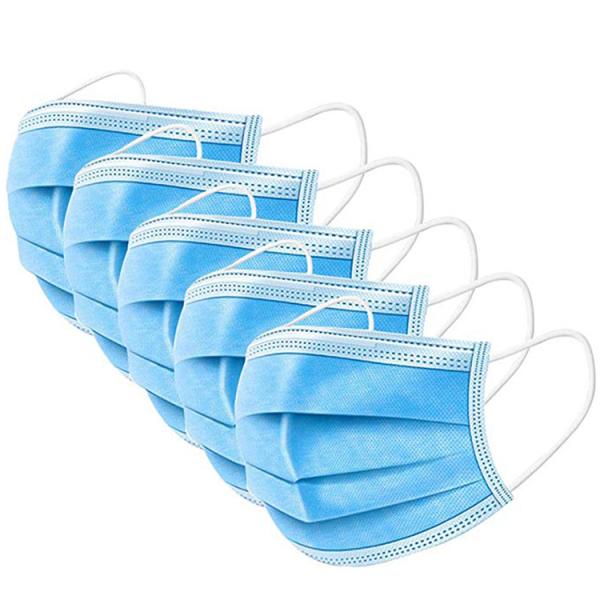 Anti Virus Disposable Surgical Face Mask 3 Layer Mouth CE  FDA Certification