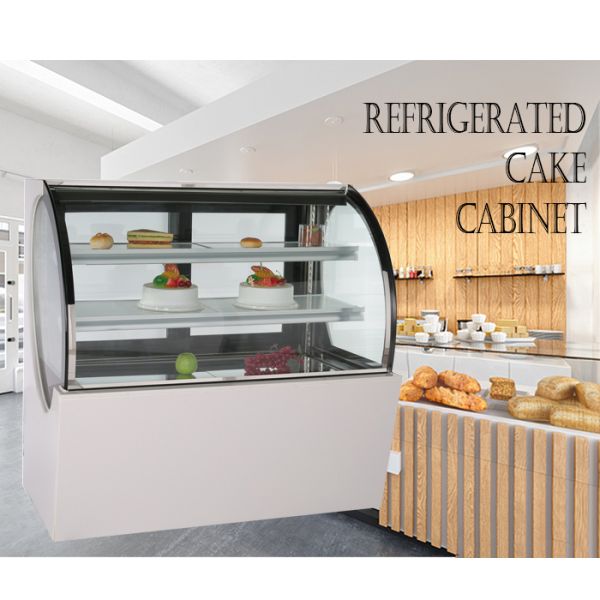 Fan Cooling Arc Type Three Layer Cake Showcase Fridge