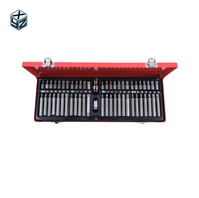Muliti-Purpose High Batch Head Accuracy Precision Machining CRV 54pcs Steel Box Bits Set for Hand Tools