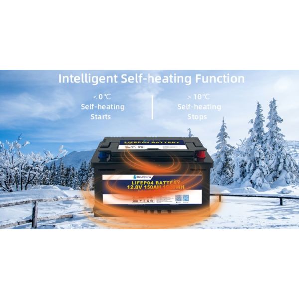 ранг 12V 150AH Bely батарея Bluetooth Bms умная для яхты скутера