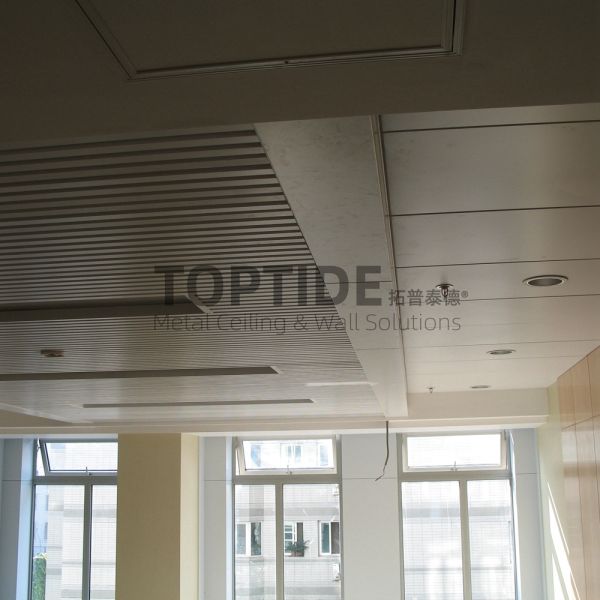 Microporous Ceiling Panel Aluminum Acoustic Decoration Fire Resistant False Ceiling