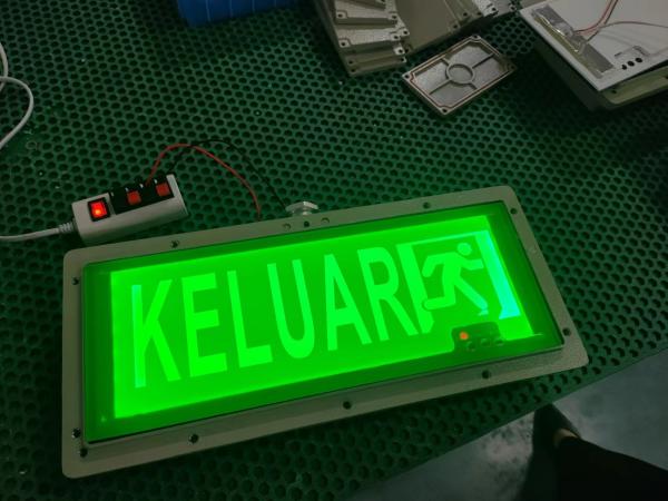 Aluminum Explosion Proof Led Emergency Light Exit Sign 3w