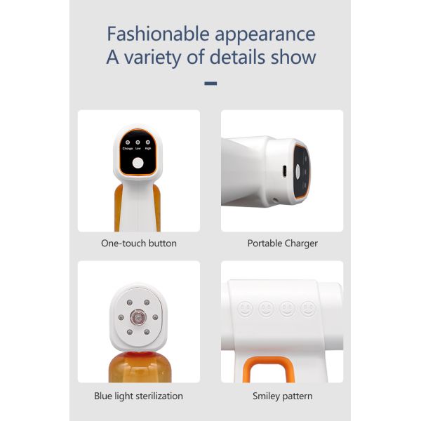 Зеленый или оранжевый заряжатель оружия брызг обеззараживанием цвета супер длинный резервный портативный