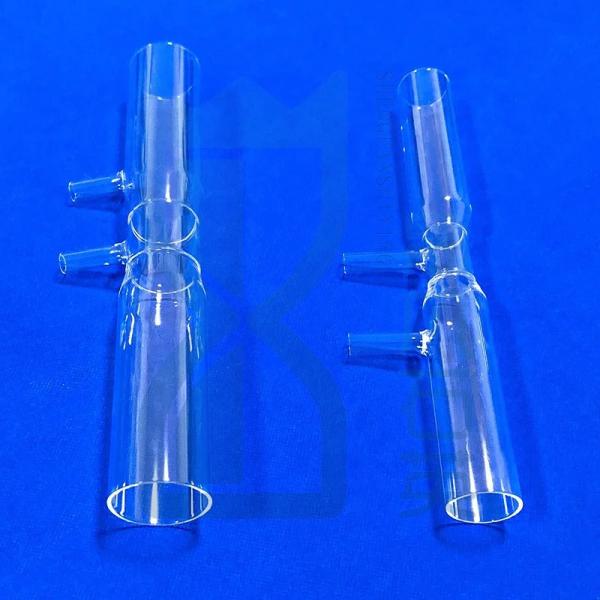 Professional Custom High Temperature Resistant Transparent Laboratory Quartz Tube