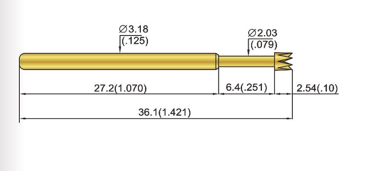 
Factory direct price spring test pin probes