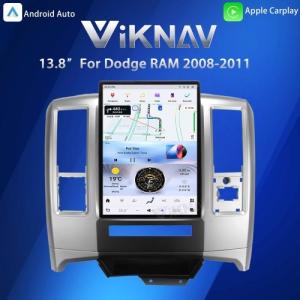 VIKNAV 13.8インチ Dodge RAM 2008-2011用カーラジオ ワイヤレスCarplay