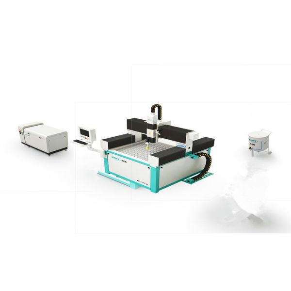 1000 * 1000 мм Маленький китайский рабочий стол 200 мм Гидравлическая стальная водопроницаемая резальная машина водопроницаемая резачка