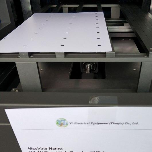 RFID Card INLAY Sheet Hole Puncher Adjustable for Prelam Inlay Production YHP-A+