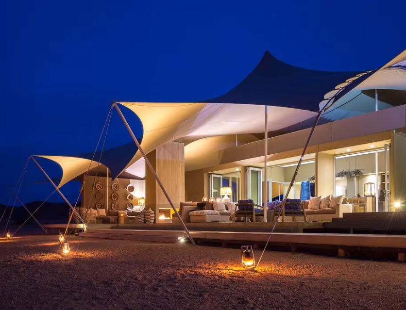 Pvdf Safari Camp Hotel Tent WaterProof Fire Retardant tent For Glamping Resort