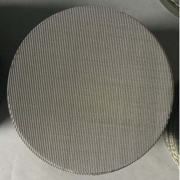 Vacuum Firing  Liquid Filter 5 Layers 10 15 20 Micron Sintered Stainless Steel Filter Disc