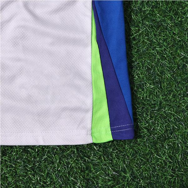 Brazil National Team 2025-2026 Season Childrens Away Jersey Lightweight Quick Drying Fabric