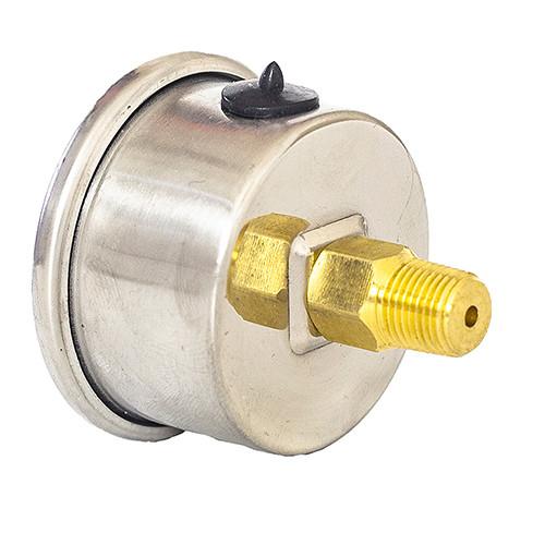 30 Psi 1.5'' Silicone Oil Filled Pressure Gauge 2 Bar BSPT Connection Gauge