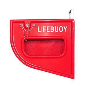 4.3kgs Lifebuoy Ring Quick Release Unit Glass Fiber Release Box For Lifebuoy