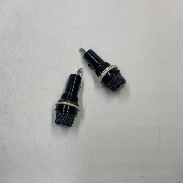 10A 250VDC Glass Fuse Holder With 6x30mm Tube Fuse For Mechanical And Electrical Electrical Room Machinery And Equipment