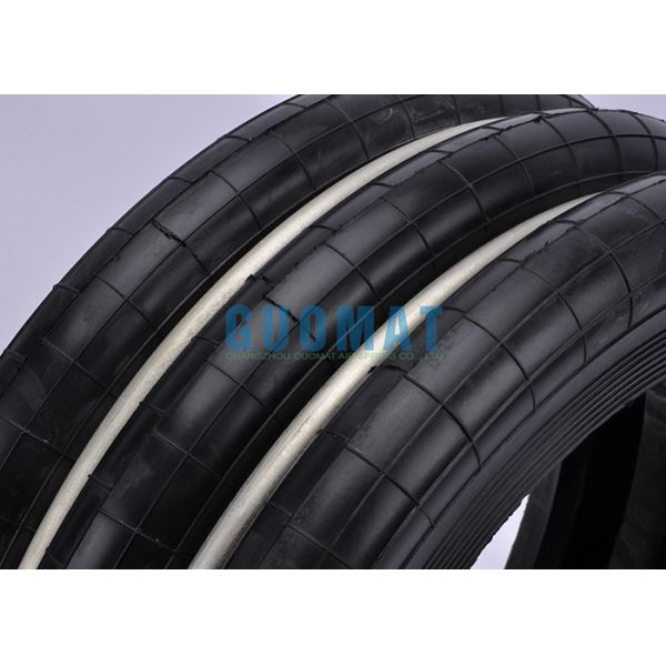 Amortiguación de aire con resorte industrial enrollada de aire del triple de goma del amortiguador S-200-3R para la punzonadora de Yokohama