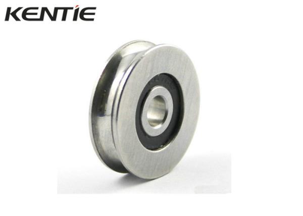 Guide Wheel U Groove Track Roller Bearing , High Speed 626 2RS U Groove Pulley Bearing