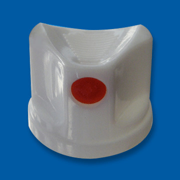 Black PP Aerosol Actuator Spray Paint Nozzle 0.64mm