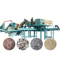 Machine de recyclage de déchets électroniques réfrigérateur déchiqueteur 1 an de garantie