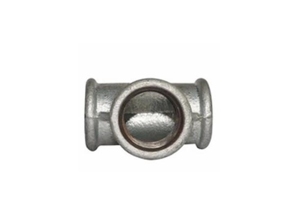 High Tensile Strength Malleable Iron Tee BSPT Female Tee Fitting For Water Pipe