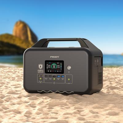 1008Wh central elétrica de acampamento portátil solar 11kg de painel Lifepo4