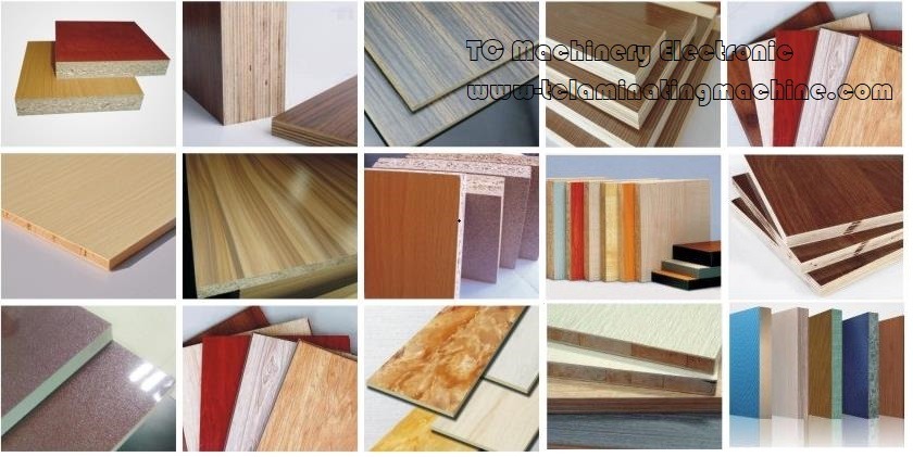 TC Woodworking Machinery Company Factory Price Fully-automatic 1350mm Wooden Panel Laminating Machine