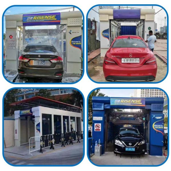 Поддержка OEM - стильный дизайн стиля автоматической машины для стирки автомобилей для Северной и Южной Америки