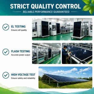 700W Bifacial N-Type Solar Panel Double Glass 132 Half-Cells 23.18% Efficiency PV Module TIANON