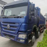 CAMION À BENNE BASCULANTE BLEU DE VERSEUR DE SINOTRUK HOWO 400HP 8×4 LHD