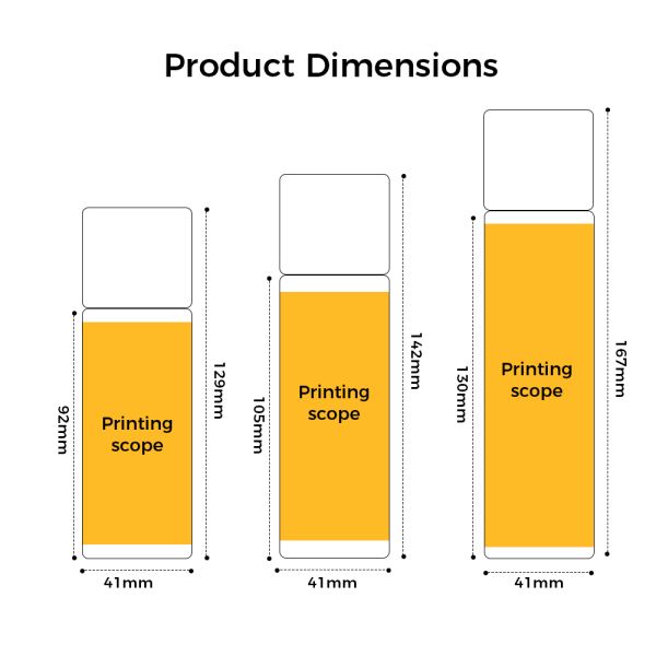 PET Cosmetic Bottle 100ml 120ml 150ml Customizable Round