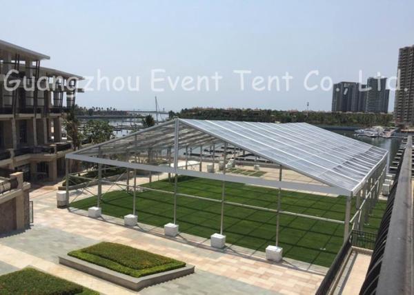Professional big Top Party Tent , Customized Outdoor Tent With red roof