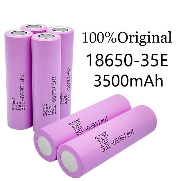High Power Cylinder Lipo Battery Original 18650 3.7 V Li Ion Battery 3500mAh INR 35E
