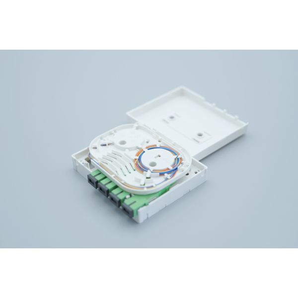 Радиус выхода 40mm плиты стены оптического волокна SC APC портов Ftth 4