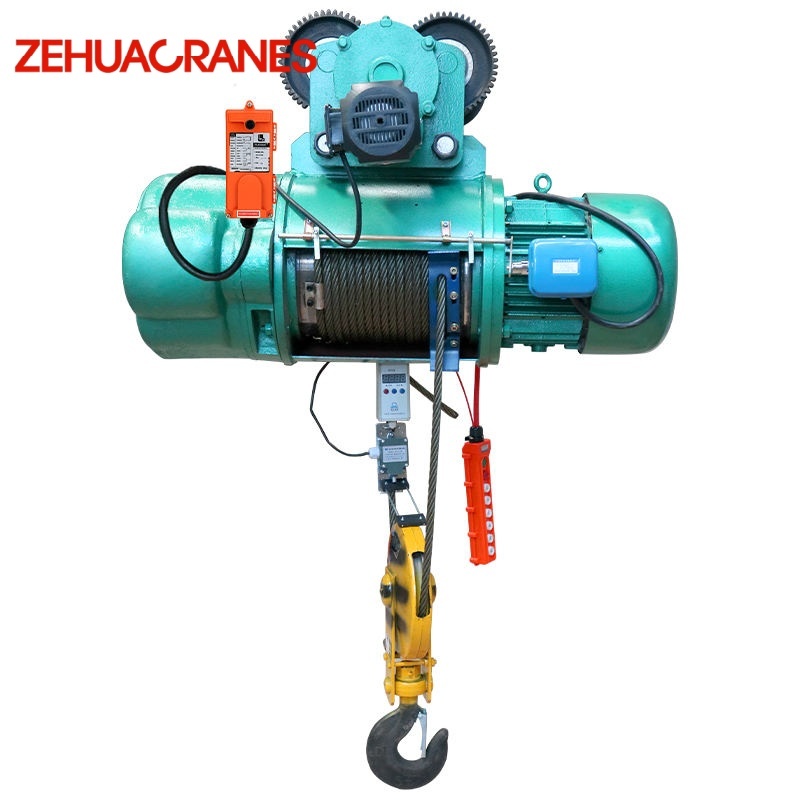 Electric Wire Rope Hoist Heavy Duty Lifting Equipment for Industrial Manufacturing and Material Handling