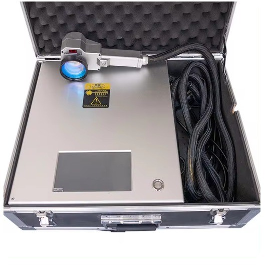 Surface Paint Cleaning Mini Air Cooling 50W 100w Hand Held Pulse Laser Cleaner for Manufacturing Plant Surface Treatment