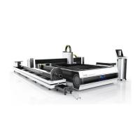 tamanho 3015 da máquina de corte do laser do tubo do metal 1000w para o tubo da placa de metal