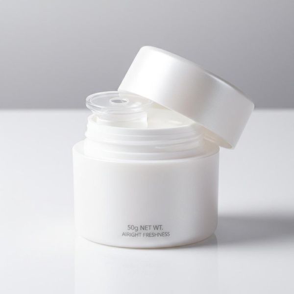 50g Capacity PP Jar with Twist-to-Dispense Mechanism for Airtight Freshness in Cosmetic Cream Packaging