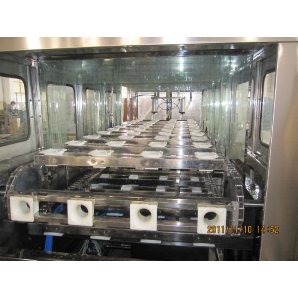 Полностью автоматическая линия по заполнению бутылок с 19 литрами для производства напитков