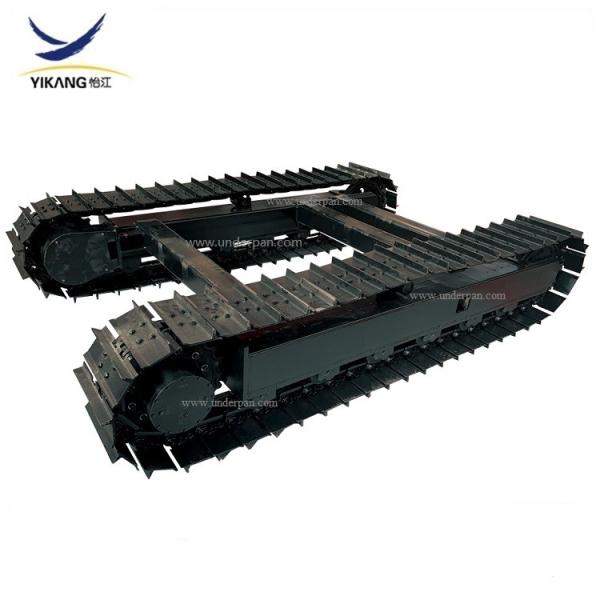Best price mini crawler rubber track undercarriage for drilling rig excavator crusher parts from China manufacturers