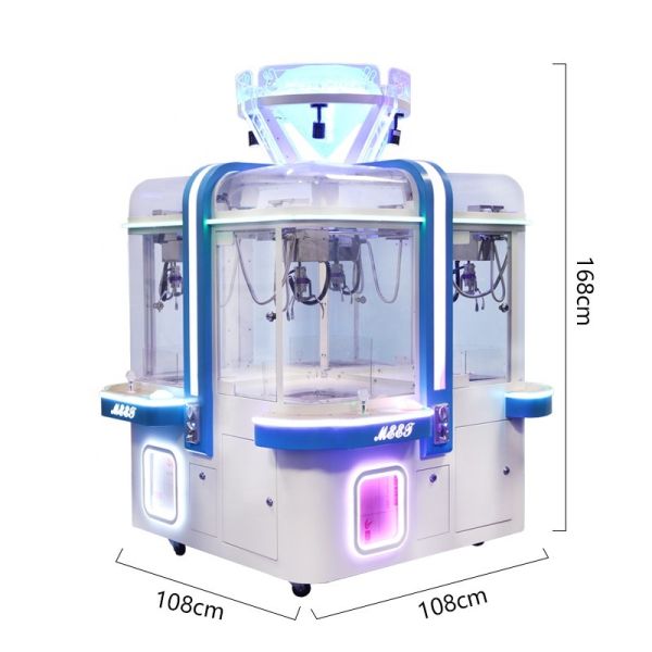 Изготовленная на заказ машина когтя чучела крана аркады графиков