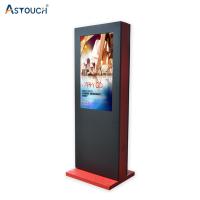 Totem de sinalização digital de 32 polegadas Pcap tela sensível ao toque IP65 / IP55