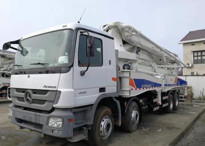 ISO90001 certificou o caminhão da bomba concreta do crescimento 120m3/H com quadro da segurança
