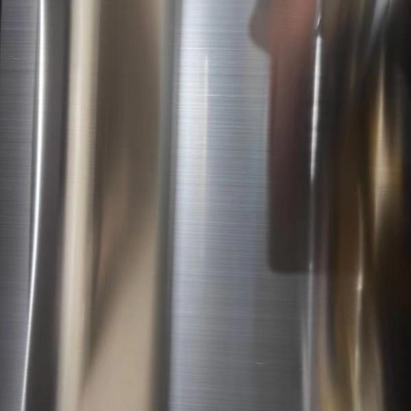 SUS304-2B : T0.5X 1200 X 2400 MM Cold Rolled Stainless Steel Sheet Surface Hairline Mirror