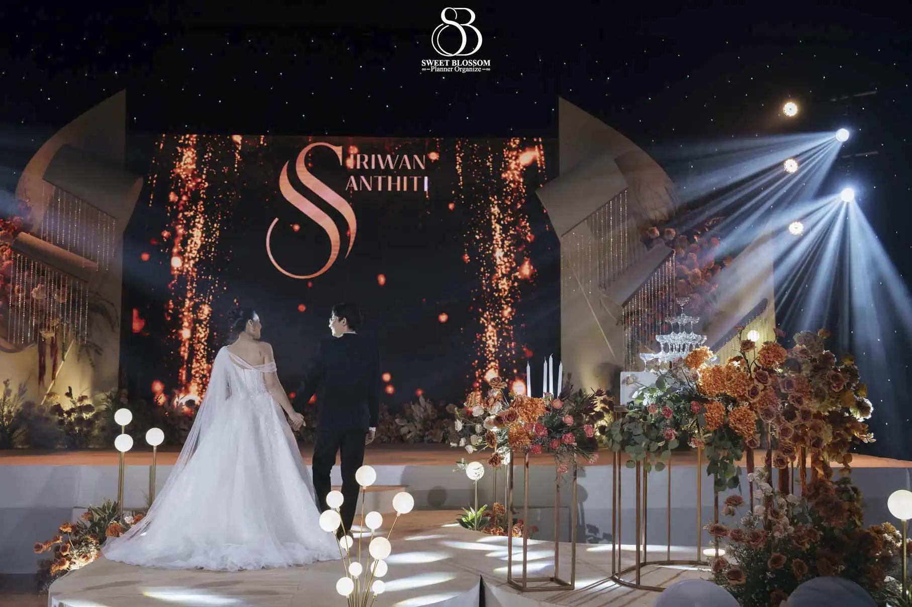 Wedding LED Video Wall Screen Display P3.91 1/ 16 Scan With Wonderful Visual Performance